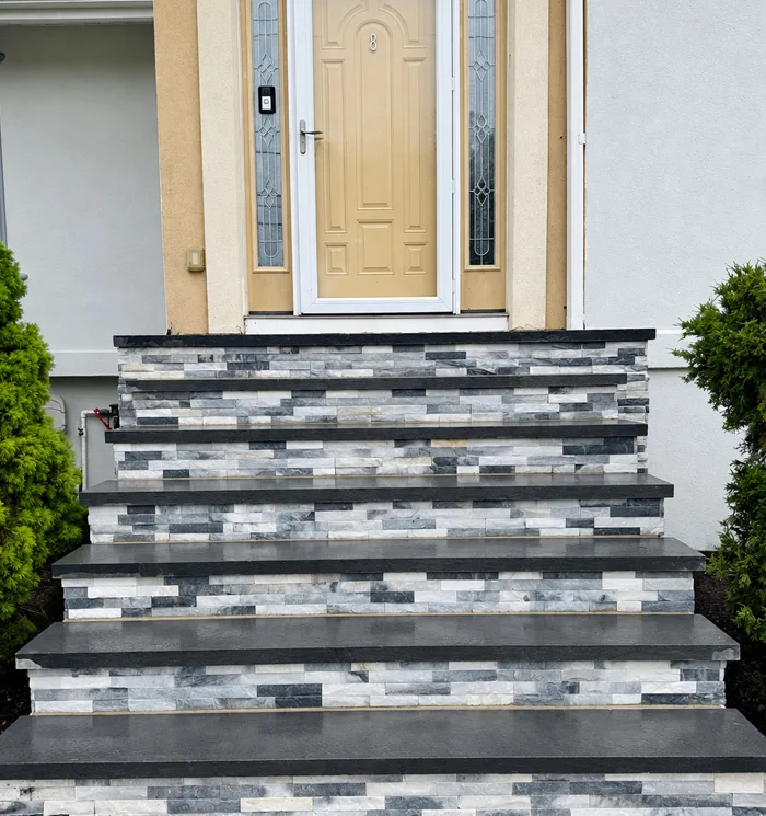 Masonry steps and entrance restoration in New Jersey